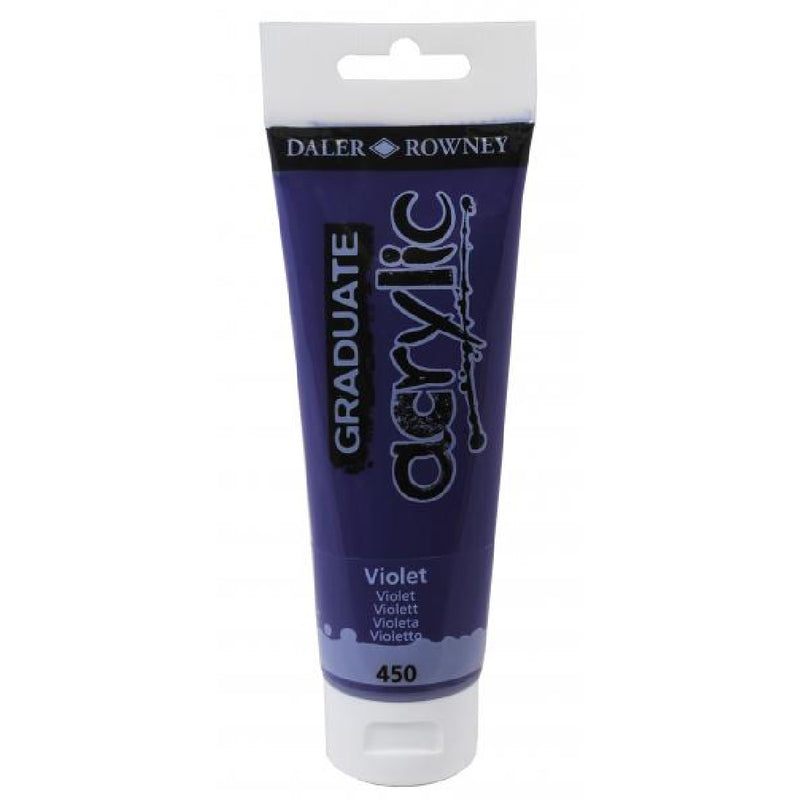 Daler Rowney Graduate Mor 120 ml Akrilik Boya - Sanatsal Hobi ve Resim Boyası