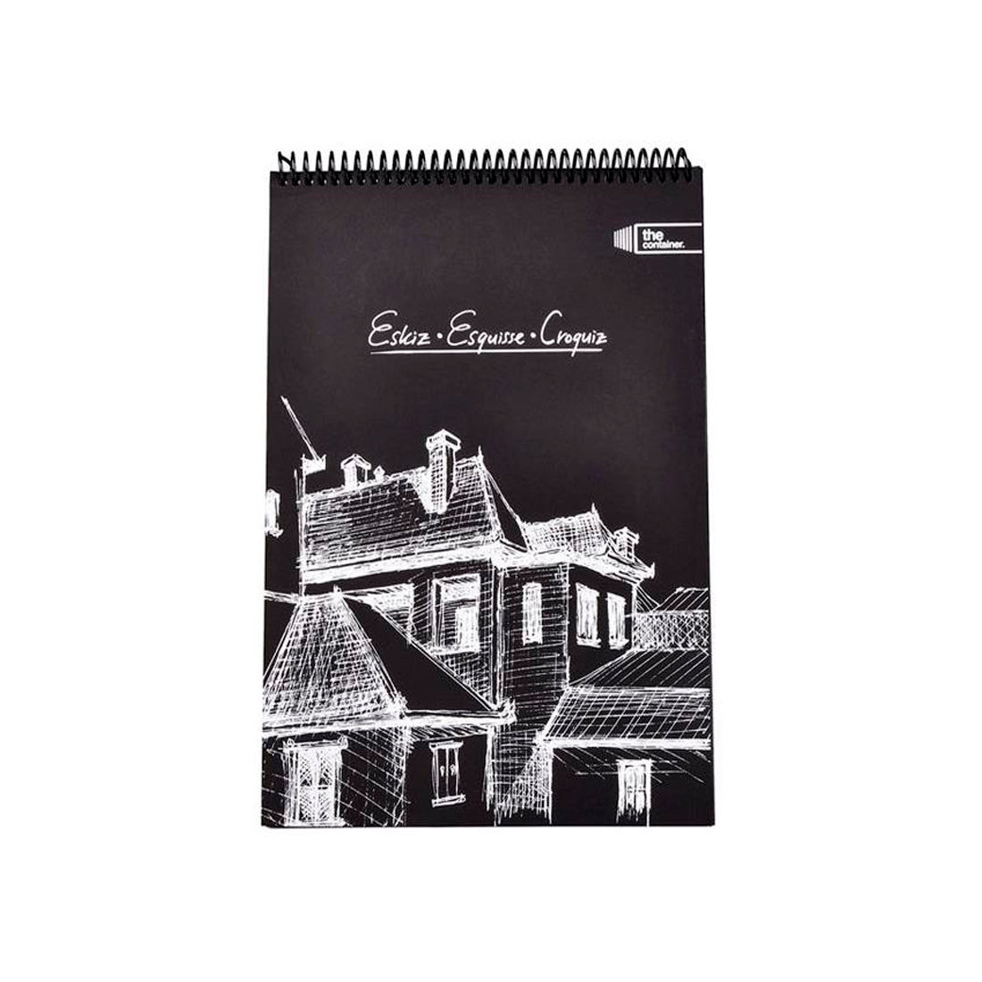 Deffter Siyah A5 Çocuk Eskiz Defteri - Okul, Not Tutma ve Planlayıcı Defteri