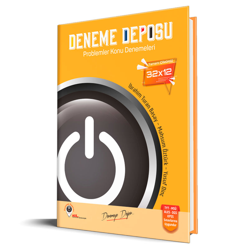Deneme Deposu TYT Problemler Konu Denemeleri