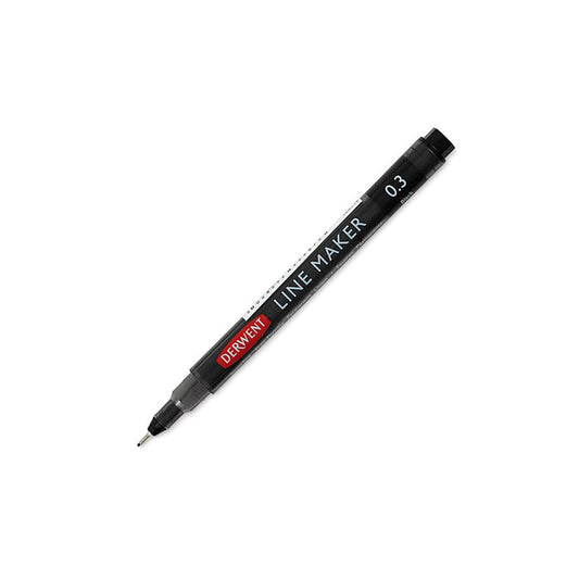 Derwent 0.3 Mm. Siyah Line Makers - Sanatsal Çizim ve Eskiz Kalemi
