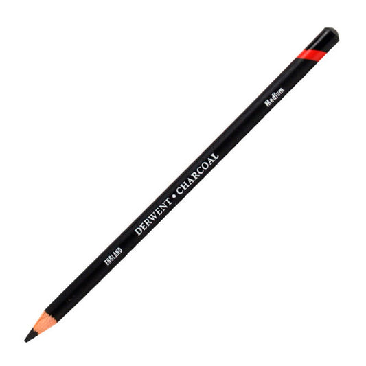 Derwent Charcoal Pencils Kömür Füzen Kalem Light - Sanatsal Çizim ve Eskiz Kalemi