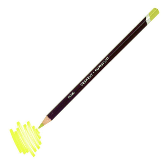 Derwent Coloursoft Pencil Yumuşak Kuru Boya Kalemi Krem - Sanatsal Çizim ve Resim Kalemi