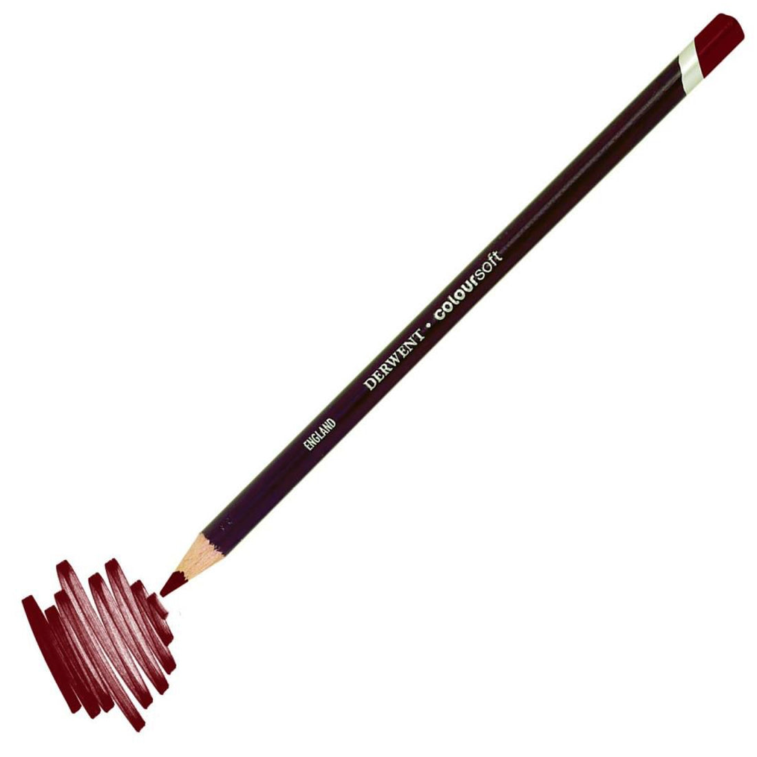 Derwent Coloursoft Pencil Yumuşak Kuru Boya Kalemi Koyu Kırmızı - Sanatsal Çizim, Eskiz ve Hediyelik Kalem