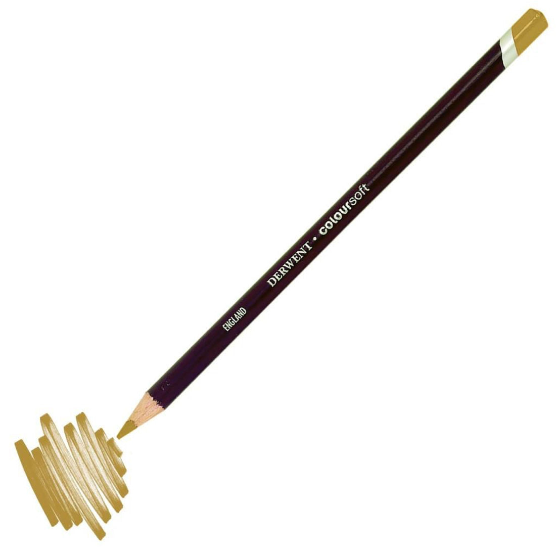 Derwent Coloursoft Pencil Yumuşak Kuru Boya Kalemi Açık Kum - Sanatsal Çizim ve Resim Kalemi