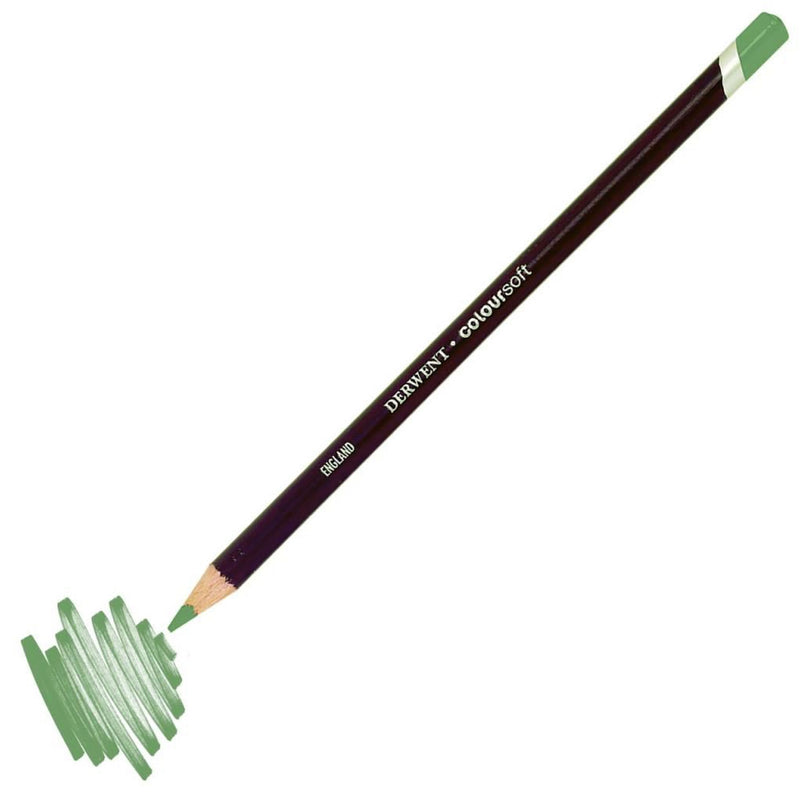 Derwent Coloursoft Yumuşak Kuru Boya Kalemi Steel Grey - Sanatsal Çizim ve Boyama Kalemi