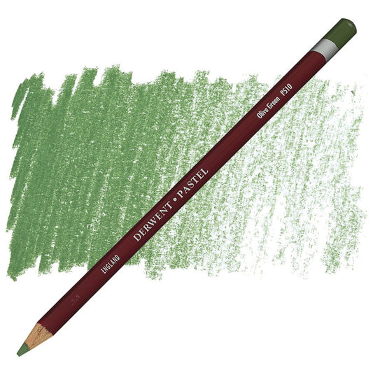 Derwent Pastel Pencil Zeytin Yeşili - Sanatsal Çizim ve Resim İçin Pastel Kalem