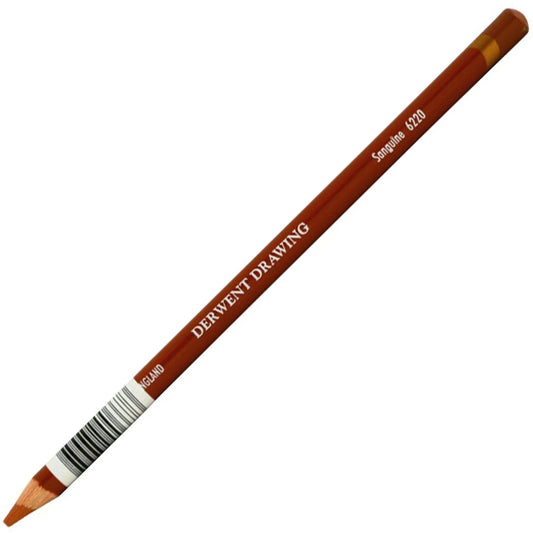 Derwent Renkli Çizim Kalemi Sanguine - Sanatsal Eskiz ve Profesyonel Çizim Kalemi