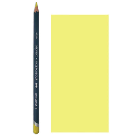 Derwent Watercolour Pencil Saman Sarısı Suluboya Kalemi - Sanatsal Çizim ve Resim Kalemi