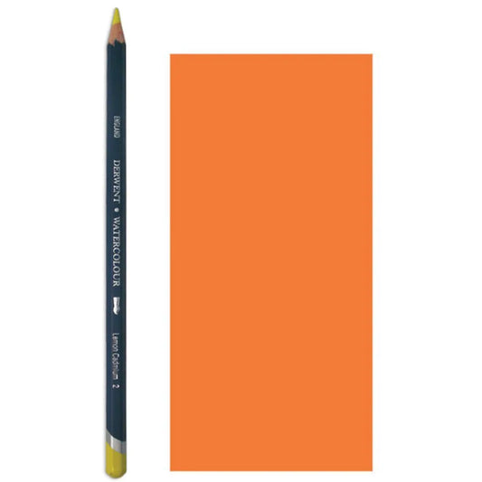 Derwent Watercolour Pencil Suluboya Kalemi Turuncu - Sanatsal Çizim ve Resim Malzemesi