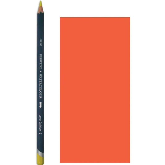 Derwent Watercolour Pencil Suluboya Kalemi Geranyum Gölü Kırmızısı - Sanatçı, Çizim ve Resim Kalemi