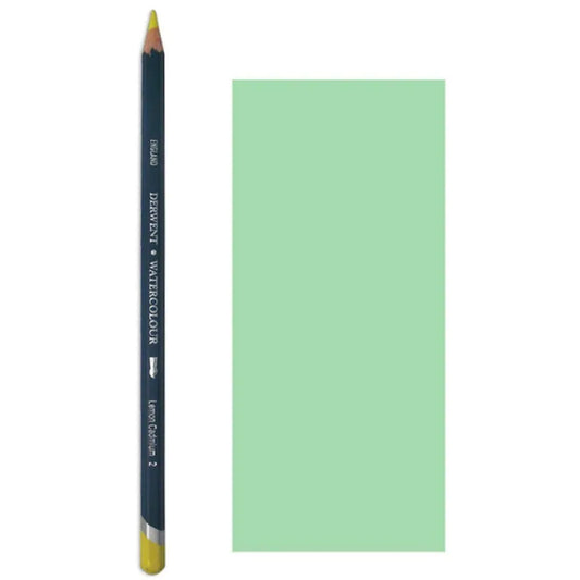 Derwent Watercolour Pencil Suluboya Kalemi Su Yeşili - Sanatsal Çizim ve Resim Kalemi