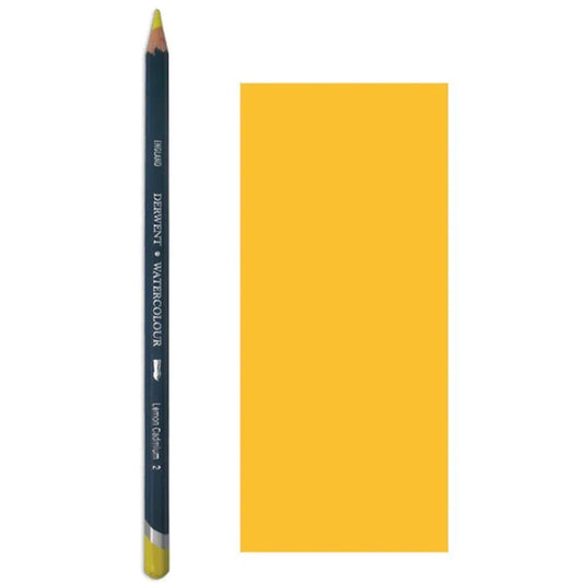 Derwent Watercolour Pencil Suluboya Kalemi Raw Sienna - Sanatsal Çizim ve Profesyonel Resim Kalemi