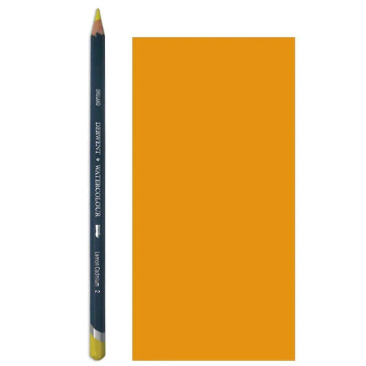 Derwent Watercolour Pencil Suluboya Kalemi Altın Kahve - Sanatçı Çizim ve Resim Kalemi