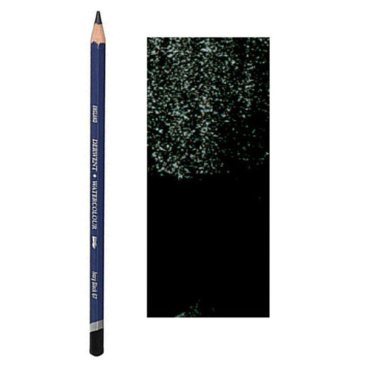 Derwent Watercolour Pencil Suluboya Kalemi Fildişi Siyahı - Sanatsal Çizim ve Resim Kalemi