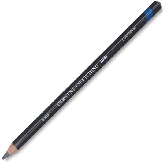 Derwent Watersoluble Sketching Pencil (8B) - Suluboya Etkili Sanatsal Çizim ve Eskiz Kalemi