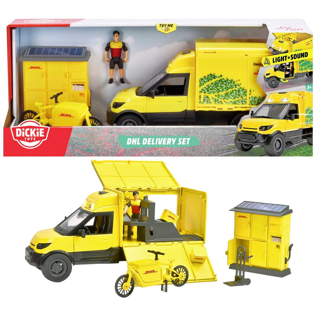 Dickie Toys DHL Kargo Teslimat Seti SMB- 203747020