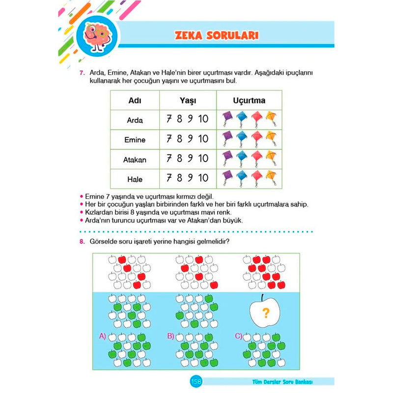 Dikkat Atölyesi Yayınları 4. Sınıf Tüm Dersler Yeni Nesil Soru Bankası