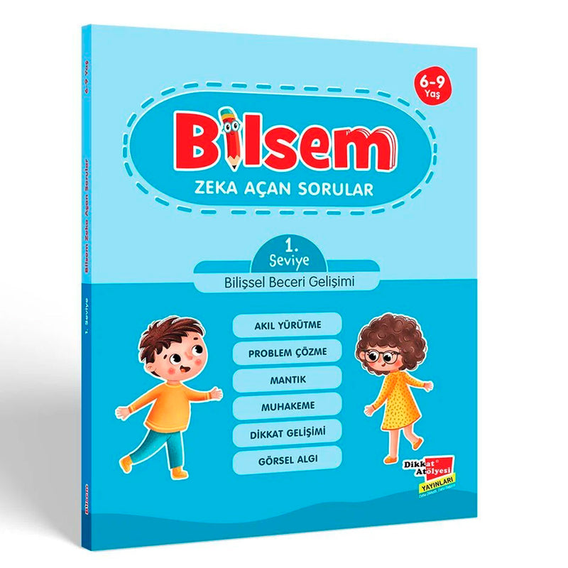 Dikkat Atölyesi Yayınları Bilsem Zeka Açan Sorular Seviye 1