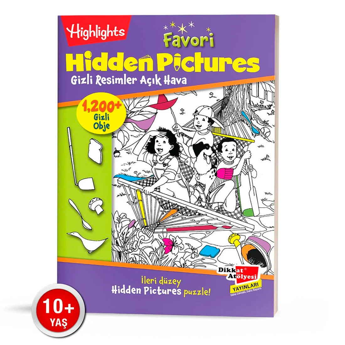 Dikkat Atölyesi Yayınları Favori Hidden Pictures Açık Hava Puzzle