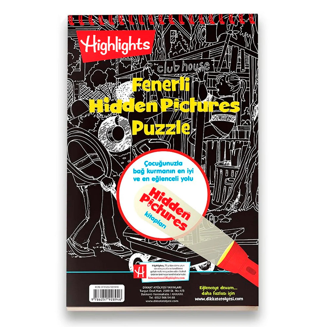 Dikkat Atölyesi Yayınları Fenerli Hidden Pictures Puzzle