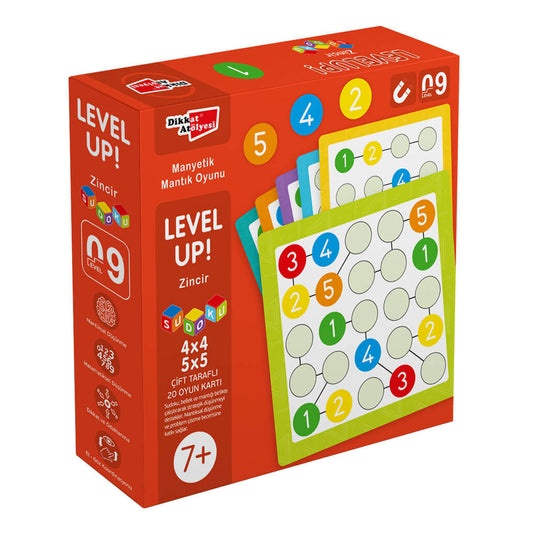 Dikkat Atölyesi Yayınları Level Up! 9 - Zincir Sudoku
