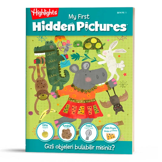 Dikkat Atölyesi Yayınları My First Hidden Pictures Seviye 1