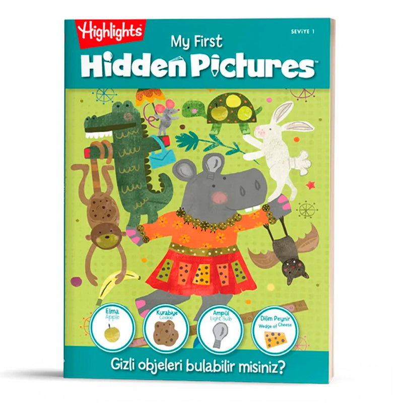 Dikkat Atölyesi Yayınları My First Hidden Pictures Seviye 1