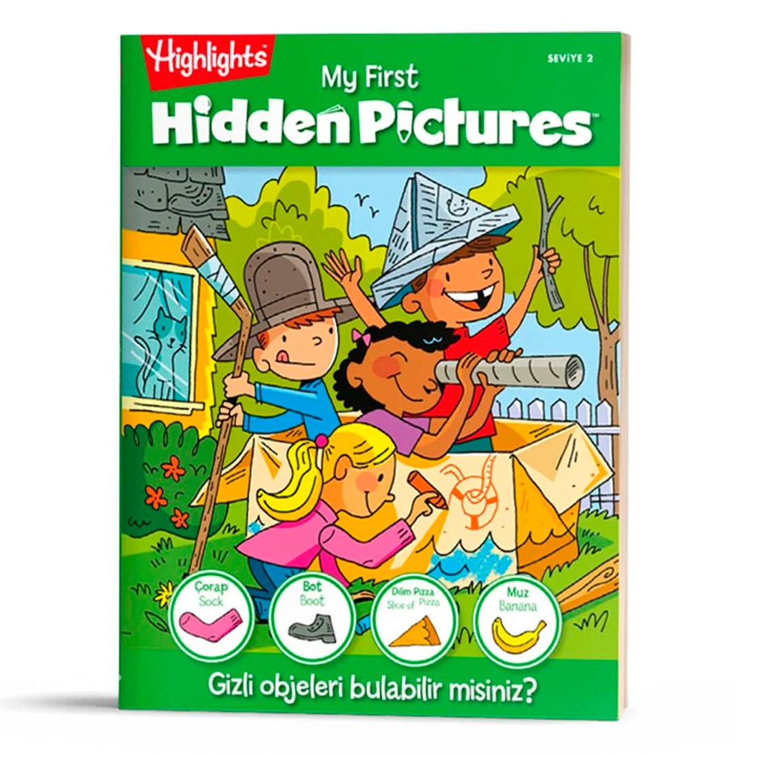 Dikkat Atölyesi Yayınları My First Hidden Pictures Seviye 2