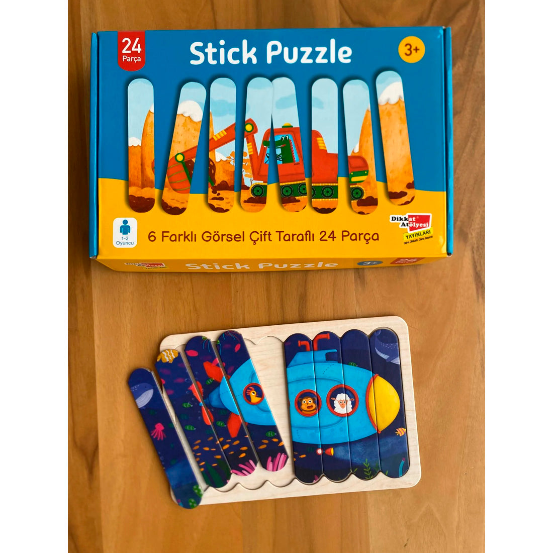 Dikkat Atölyesi Yayınları Stick Puzzle