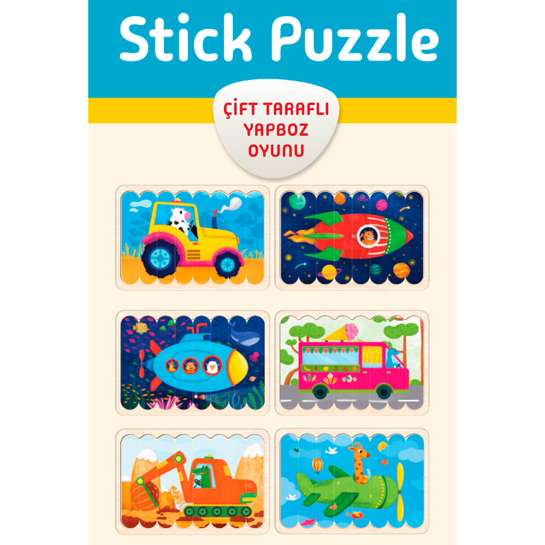 Dikkat Atölyesi Yayınları Stick Puzzle
