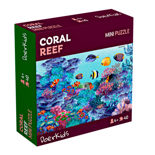 DoerKids Coral Reef Mini Çocuk Yapbozu