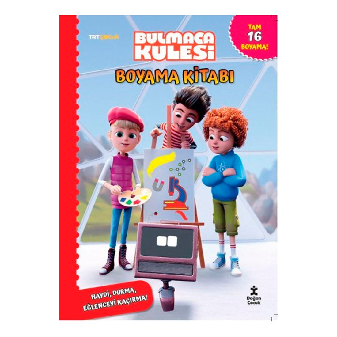 Doğan Çocuk Yayınları Bulmaca Kulesi Boyama Kitabı
