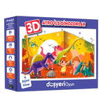 Düşyeri Oyun Ayro İle Dinozarlar 3D Figürlü Puzzle