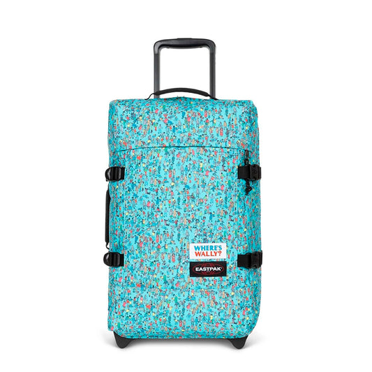 Eastpak Tranverz S Wally Pattern Mavi Unisex Valiz