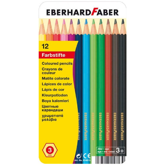 Eberhard Faber Çift Tarflı 12'li Kuru Boya Kalemi EF-514811