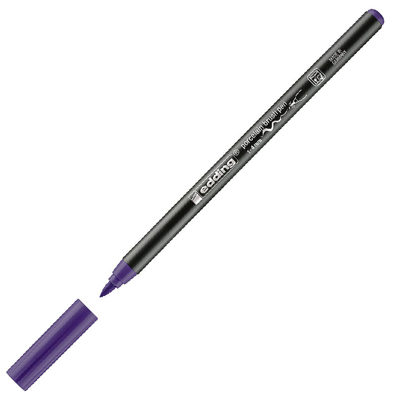 Edding 4200 1-4 mm Mor Porselen Kalemi - Seramik, Cam ve Hobi Boyama Markeri