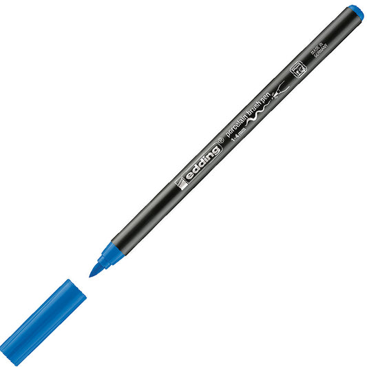 Edding 4200 Açık Mavi Porselen Kalemi 1-4 mm - Seramik ve Cam Boyama Hobi Kalemi