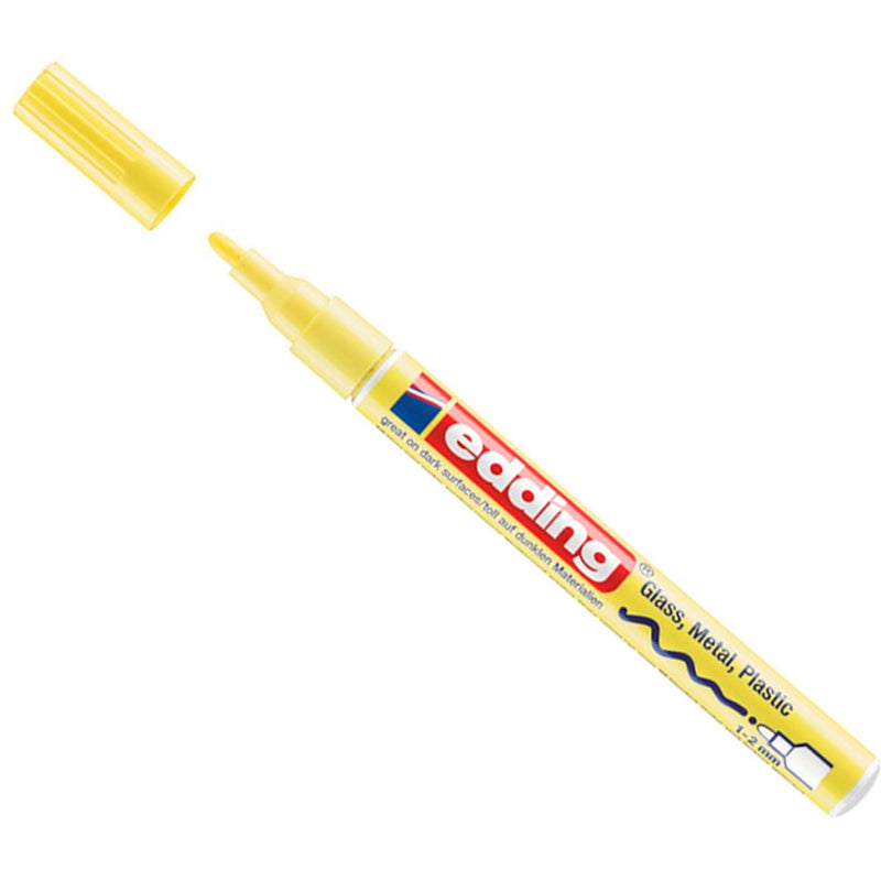 Edding Gloss Paint Pastel Renkler 5'li Marker Kalem Seti - Sanatsal Çizim ve Hobi Kalemi