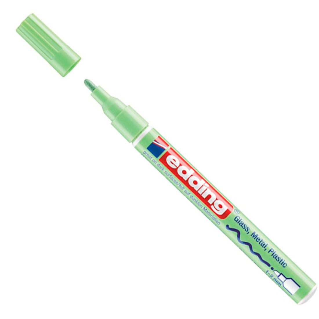 Edding Gloss Paint Pastel Renkler 5'li Marker Kalem Seti - Sanatsal Çizim ve Hobi Kalemi