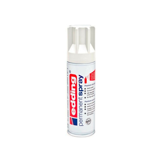 Edding Permanent 200 ml Traffic Beyaz Akrilik Sprey Boya - Sanatsal Hobi ve Dekorasyon Boyası