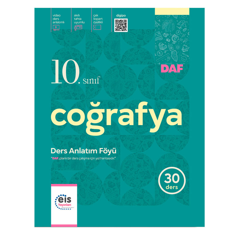 Eis Yayınları 10. Sınıf Coğrafya Daf Ders Anlatım Föyleri