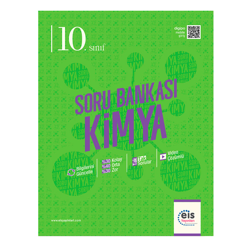 Eis Yayınları 10. Sınıf Kimya Soru Bankası