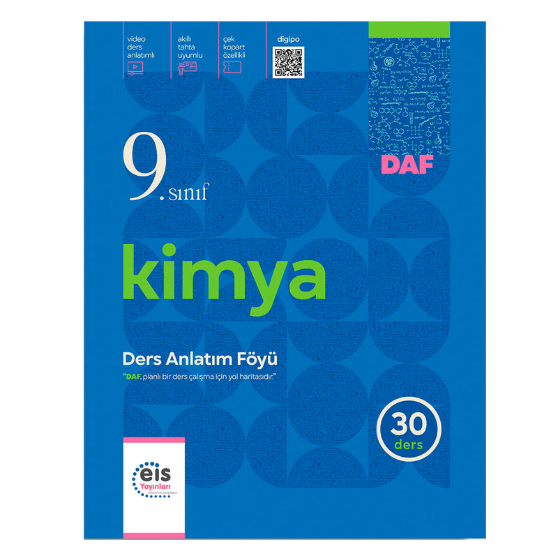 Eis Yayınları 9. Sınıf Kimya Ders Anlatım Föyleri