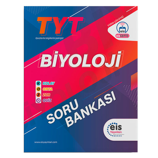 EİS Yayınları TYT Soru Bankası Biyoloji