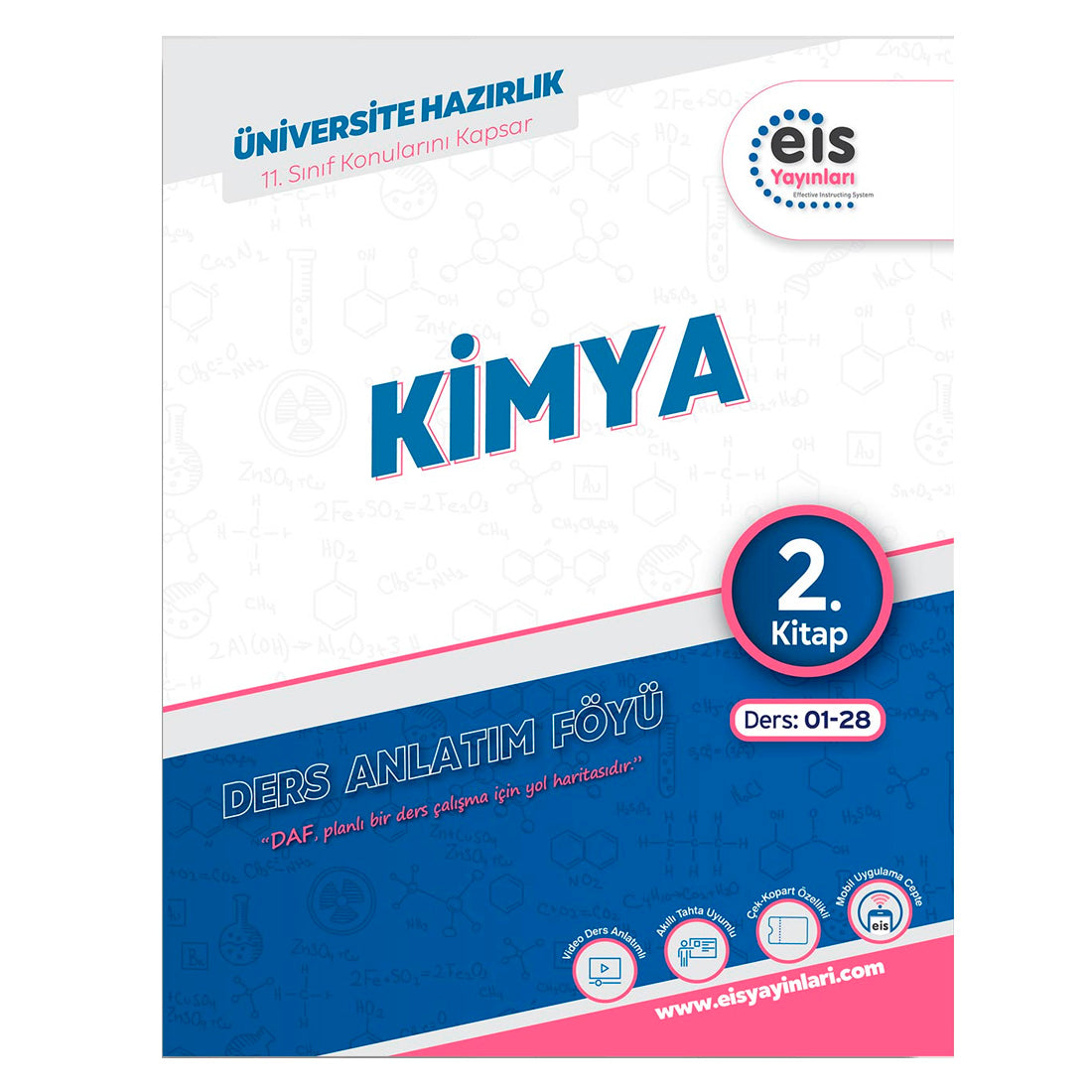 EİS Yayınları YKS Daf Kimya 2.Kitap Mavi Set
