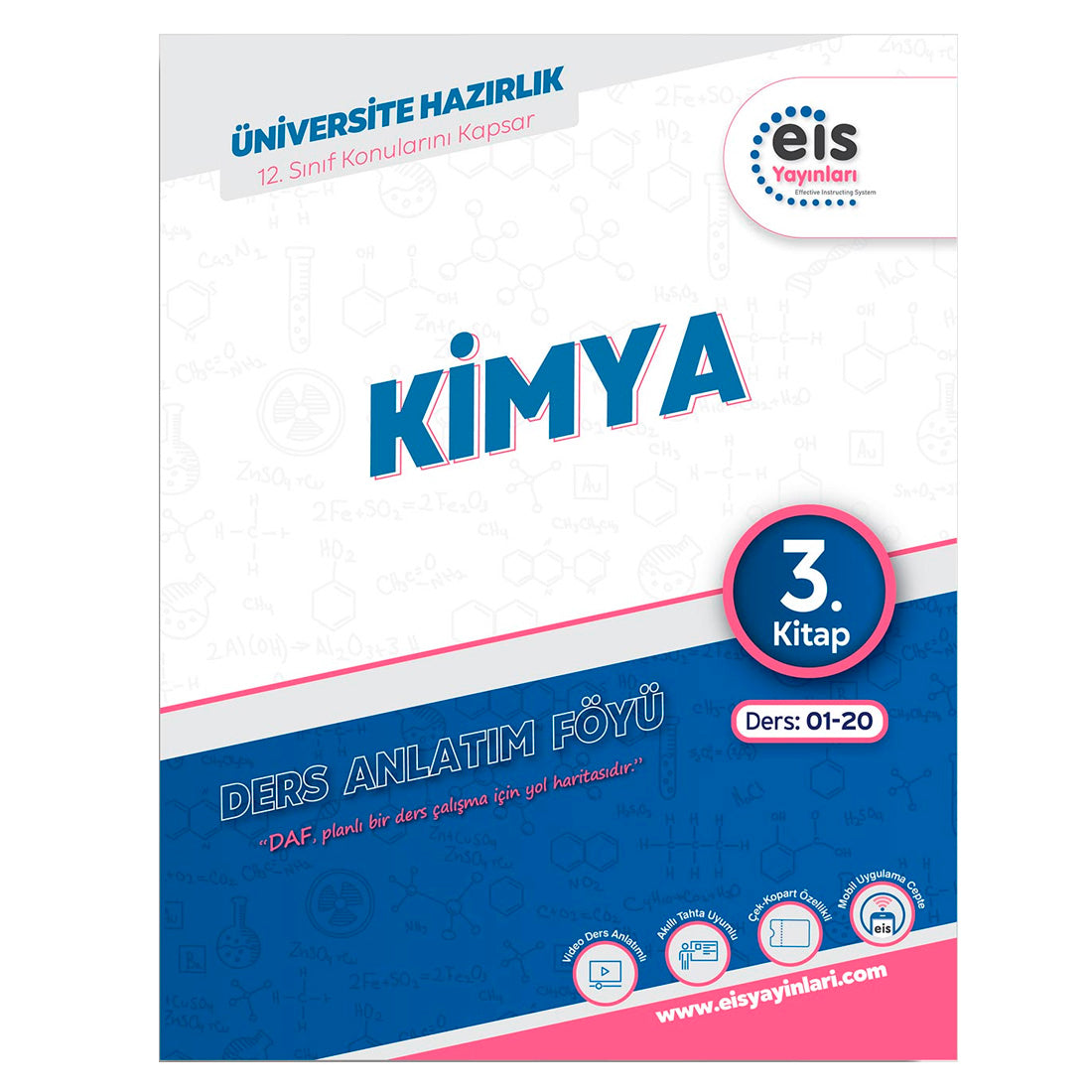 EİS Yayınları YKS Daf Kimya 3.Kitap Mavi Set