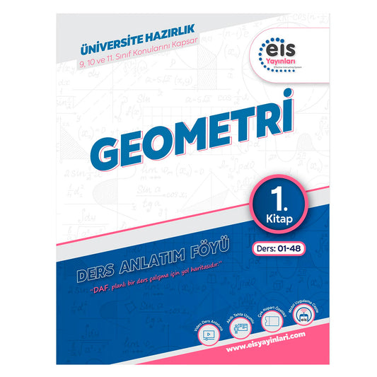 EİS Yayınları YKS Mavi Set Daf Geometri 1.Kitap