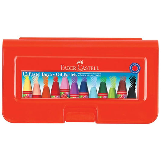 Faber Castell Altigen 12'li Pastel Plastik Kutu 125112