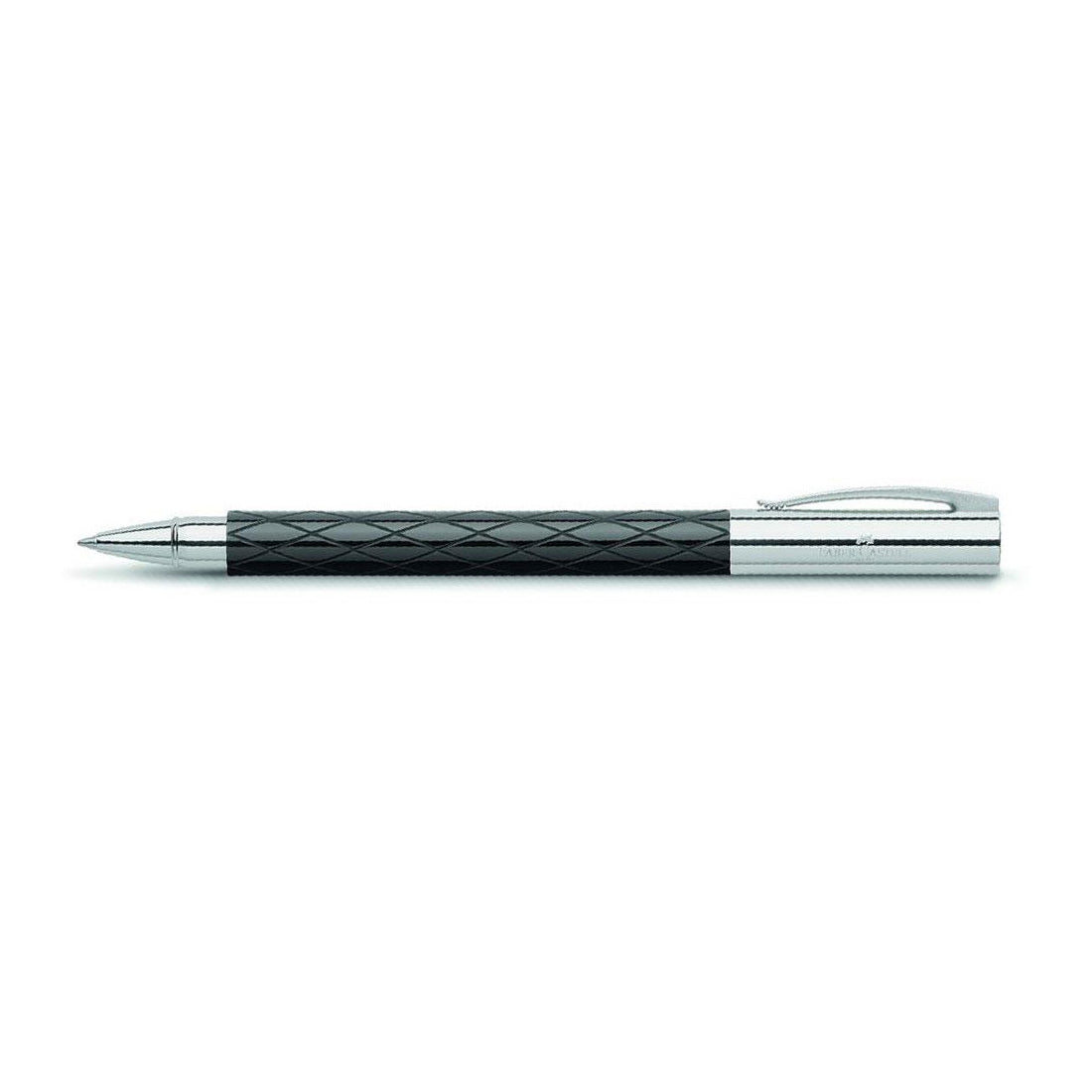 Faber Castell Ambition Rhombus Siyah Roller Kalem - Hediyelik İmza ve Ofis Kalemi
