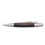 Faber-Castell Design Krom/Ahşap Siyah Versatil Kalem - Ofis, Hediyelik ve Yumuşak Yazım Kalemi
